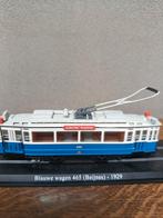 Miniatuur tram 'blauwe wagen 465'(beijnes), Utilisé, Enlèvement ou Envoi