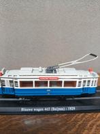 Miniatuur tram 'blauwe wagen 465'(beijnes), Hobby en Vrije tijd, Modeltreinen | H0, Gebruikt, Ophalen of Verzenden