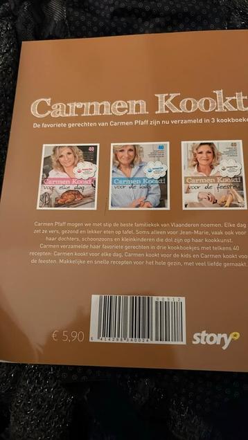 Carmen kookt beschikbaar voor biedingen