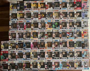 Verzameling Funko Pop Heads beschikbaar voor biedingen