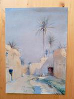 Aquarel uit 1915, Algerije, Ophalen of Verzenden