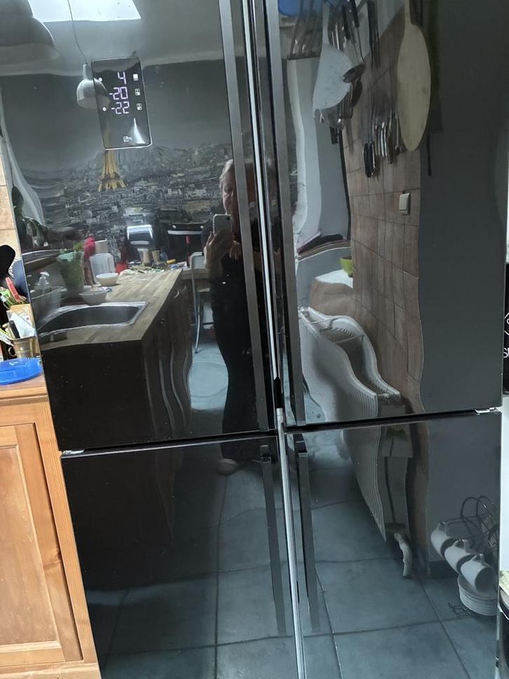 amerikaanse frigo, Huis en Inrichting, Keuken | Keukenbenodigdheden, Zo goed als nieuw, Ophalen