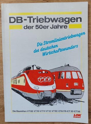 DB-Triebwagen der 50er Jahre. Die Baureihen VT08-VT10-VT11-V