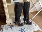 Lederen laarzen maat 36, Ophalen, Zo goed als nieuw