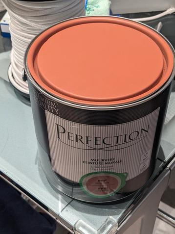 * Muurverf - Mat - Perfection - 2,5L nieuw. beschikbaar voor biedingen