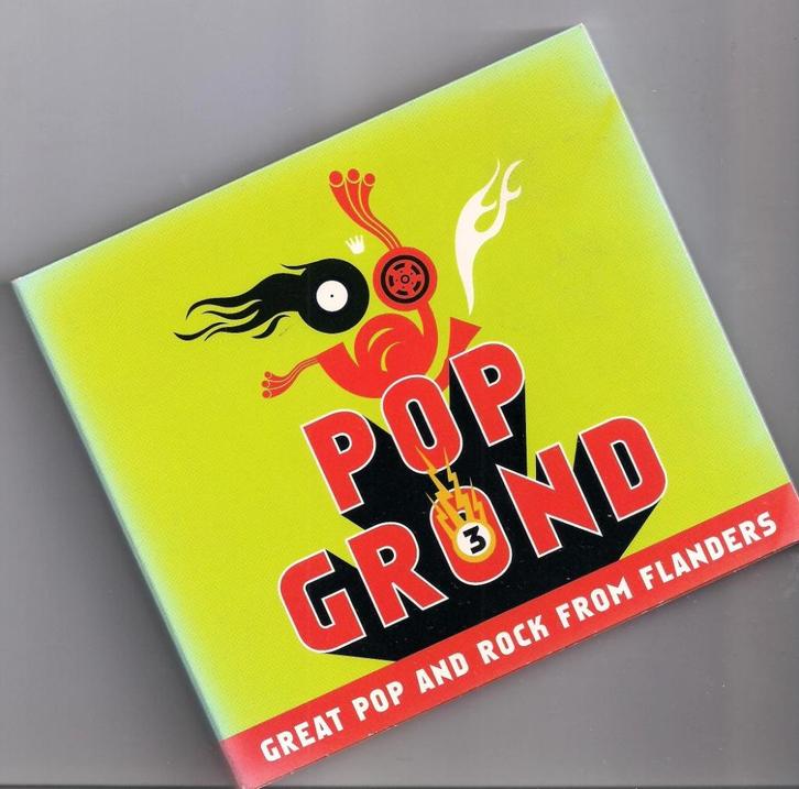 POPGROND 3 CD BELPOP Monza Absynthe Minded Arsenal, Cd's en Dvd's, Cd's | Rock, Zo goed als nieuw, Alternative, Ophalen of Verzenden