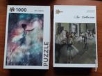 2 puzzles de 1000 pièces - ballet, Enlèvement ou Envoi, 500 à 1500 pièces, Comme neuf, Puzzle