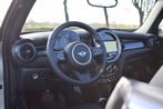 MINI Cooper Cabrio 1.5 Automaat, Volleder/CarPlay/LED/Cruise, Te koop, Zilver of Grijs, Benzine, 3 cilinders