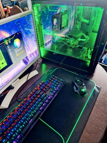 Pc gamer + Clavier + souris + tapis, Informatique & Logiciels, Enlèvement, Comme neuf, Gaming, SSD