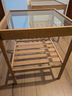 Bijzettafeltjes, Huis en Inrichting, Minder dan 55 cm, Gebruikt, Vierkant, Scandinavisch