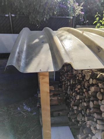 Overkapping voor hout, Tuin en Terras, Overkappingen, Ophalen, Gebruikt, Carport