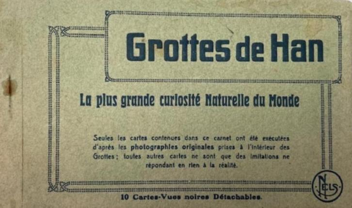Postkaarten grotten van Han en Remouchamps, Verzamelen, Postkaarten | België, Ongelopen, Luik, 1920 tot 1940, Ophalen of Verzenden
