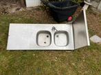 Spoelbak met kraan en cifon, Ophalen