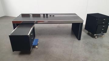 Starblack vintage directie bureau Guido Faleschini 70s, Enlèvement, Utilisé, Bureau