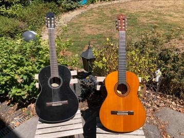 Yamaha classical guitars set of 2 250€, Enlèvement, Comme neuf