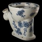 toilet Fraaie antieke wc-pot chrysanten Brussel, Antiek en Kunst, Antiek | Keramiek en Aardewerk, Ophalen