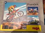 Puzzel Haba voertuigen 48 stuks, Kinderen en Baby's, Speelgoed | Kinderpuzzels, Ophalen of Verzenden