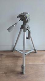 Telescopisch foto/videostatief van aluminium, Audio, Tv en Foto, Fotografie | Statieven en Balhoofden, Ophalen of Verzenden, Zo goed als nieuw