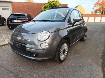 FIAT 500 CABRIO 1.2 BENZINE 125DKM EURO 5 / AIRCO / GEKEURD  beschikbaar voor biedingen