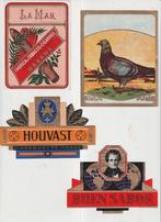 SIGARENBANDEN - MEERDERE KISTETIKETTEN, Verzamelen, Rookartikelen, Aanstekers en Luciferdoosjes, Ophalen of Verzenden, Zo goed als nieuw