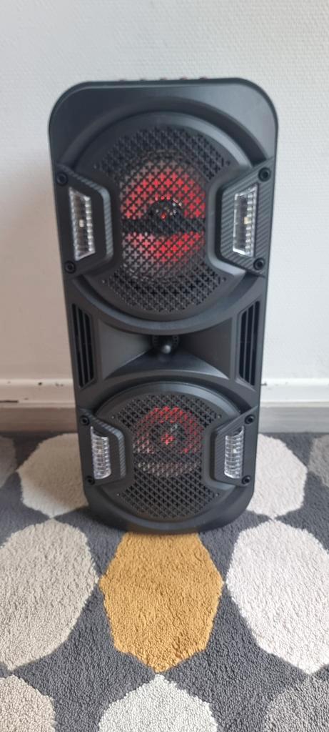 : Geepas GMS11187 draagbare Bluetooth speaker, Audio, Tv en Foto, Karaoke-apparatuur, Zo goed als nieuw, Luidspreker(s), Ophalen