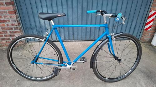 Fiets met werk aan + retro gravelbike, Fietsen en Brommers, Fietsen | Oldtimers, Ophalen of Verzenden