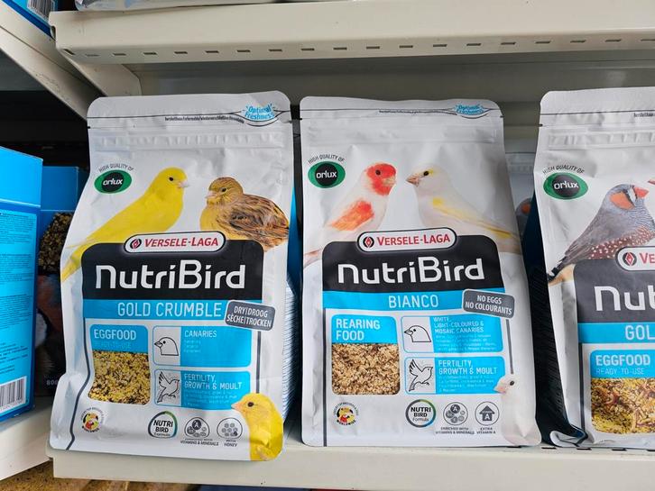 Nutribird Gold Crumble Kanaries 1kg (Orlux eivoer droog kana, Dieren en Toebehoren, Vogels | Toebehoren, Ophalen