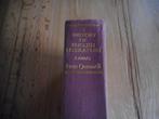 Peter Quernell - A history of English literature, Boeken, Ophalen of Verzenden, Zo goed als nieuw