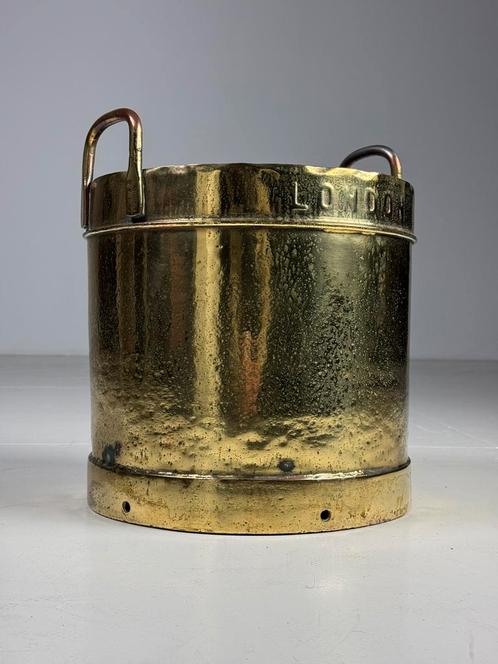 19e eeuwse wijnkoeler champagne antiek London, Antiek en Kunst, Antiek | Brons en Koper, Ophalen
