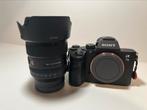 Sony A7 III + FE 24 / 1.4 GM, Audio, Tv en Foto, Fotocamera's Digitaal, Ophalen, Zo goed als nieuw, Sony