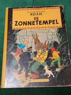 Bd souple - De avonturen van Kuifje. De zonnetempel .1949 ., Boeken, Ophalen of Verzenden