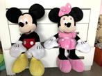grote knuffel Mickey of Minnie Mouse +- 60 cm, Peluche, Mickey Mouse, Utilisé, Enlèvement ou Envoi