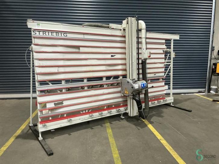 Verticale platenzagen/wandzagen Striebig Econom II 4192 1995, Zakelijke goederen, Machines en Bouw | Houtbewerking