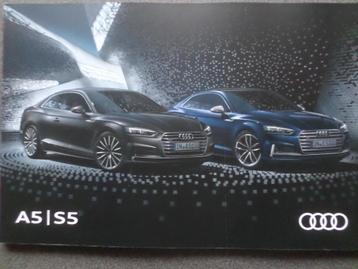 Audi A5-S5 Coupe & Cabrio FRANS 09-2017 brochure beschikbaar voor biedingen