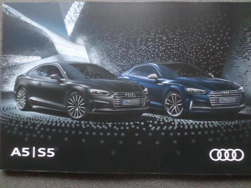 Audi A5-S5 Coupe & Cabrio FRANS 09-2017 brochure, Boeken, Auto's | Folders en Tijdschriften, Audi, Ophalen of Verzenden