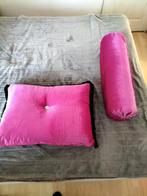 Coussins de canapé roses. 4 pièces de chaque, Enlèvement, Comme neuf, Rose, Cylindrique