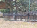Hekwerk met poort, als nieuw! Ongeveer 21 m, Tuin en Terras, Ophalen