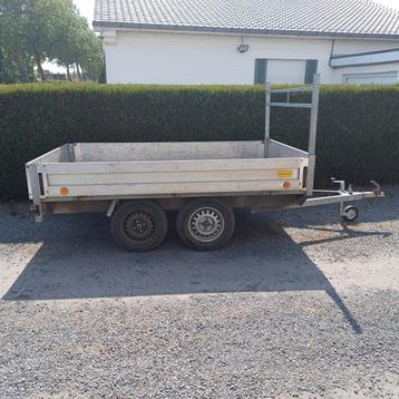 Aanhangwagen 750kg, Autos : Divers, Remorques, Enlèvement, Comme neuf