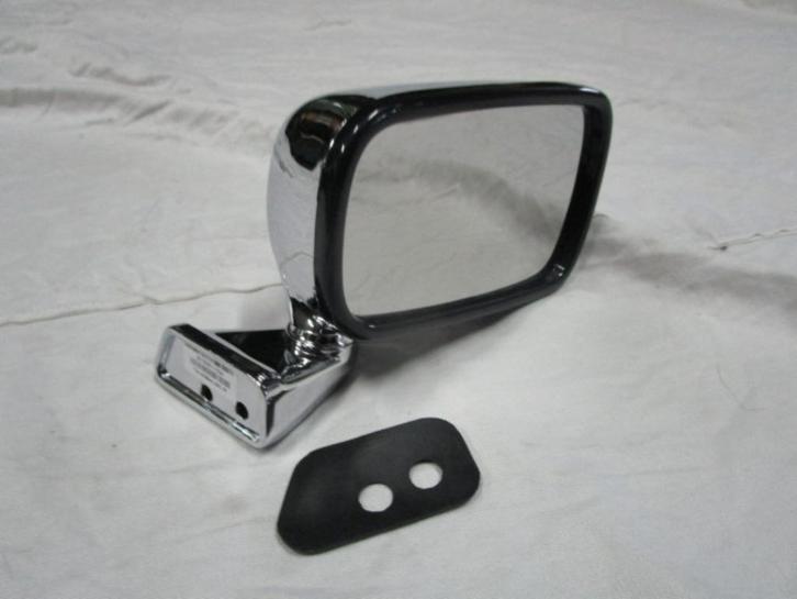 chrome spiegel - type 80-00 - rechts Klassieke Mini, Auto-onderdelen, Spiegels, Mini, Oldtimer onderdelen, Rover, Universele onderdelen