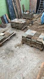 Gratis betontgels/dals/klinkers 22x22x6cm 60m2, Tuin en Terras, Tegels en Klinkers, Ophalen, Gebruikt, Klinkers, 10 m² of meer