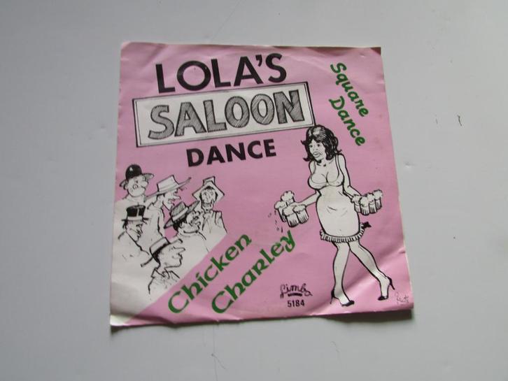 CHICKEN CHARLIE - STAFKE FABRI ; LOLA'S SALOON DANCE, SINGEL, Cd's en Dvd's, Vinyl | Nederlandstalig, Gebruikt, Levenslied of Smartlap