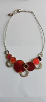 Collier fantaisie rouge, Enlèvement ou Envoi, Comme neuf, Rouge