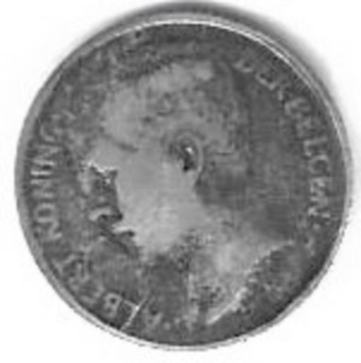 Munt België 50 Centiem 1910 Vlaamse uitgave Fr, Postzegels en Munten, Munten | België, Losse munt, Zilver, Zilver, Ophalen of Verzenden