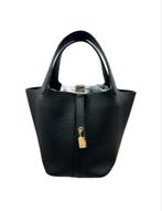 Hermes Picotin 18, Handtassen en Accessoires, Tassen | Damestassen, Ophalen of Verzenden, Nieuw, Zwart, Handtas