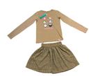 Nieuwe ensemble set  T-shirt+rok meisjes 12 jaar mosterd kle, Zeeman, Nieuw, Setje, Verzenden