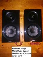 Enceintes Philips neuf, Neuf, Philips, 60 à 120 watts, Enlèvement