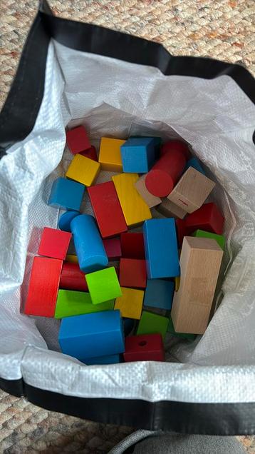 Houten blokken bouwen kind Haba beschikbaar voor biedingen