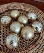 3x8 kerstballen (5cm diameter), Enlèvement, Utilisé