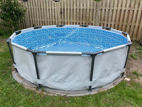 Zwembad rond, Tuin en Terras, Zwembaden, Zo goed als nieuw, Rond, Ophalen