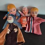Oude vintage poppenkastpoppen handpoppen poppenkast pop, Ophalen, Gebruikt, Pop